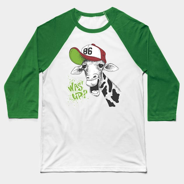 Was up? Baseball T-Shirt by FunnyHedgehog